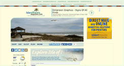 Desktop Screenshot of isleofpalmsexplorer.com